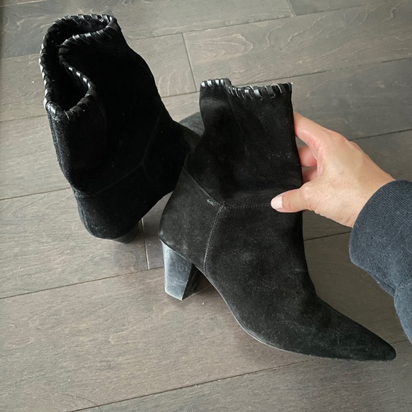 ZARA suede leather boots - Picture 1 of 5